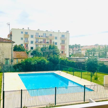 Les Palmiers - Appartement Avec Piscine Proche Plages - Wifi Et Clim Antibes Zewnętrze zdjęcie