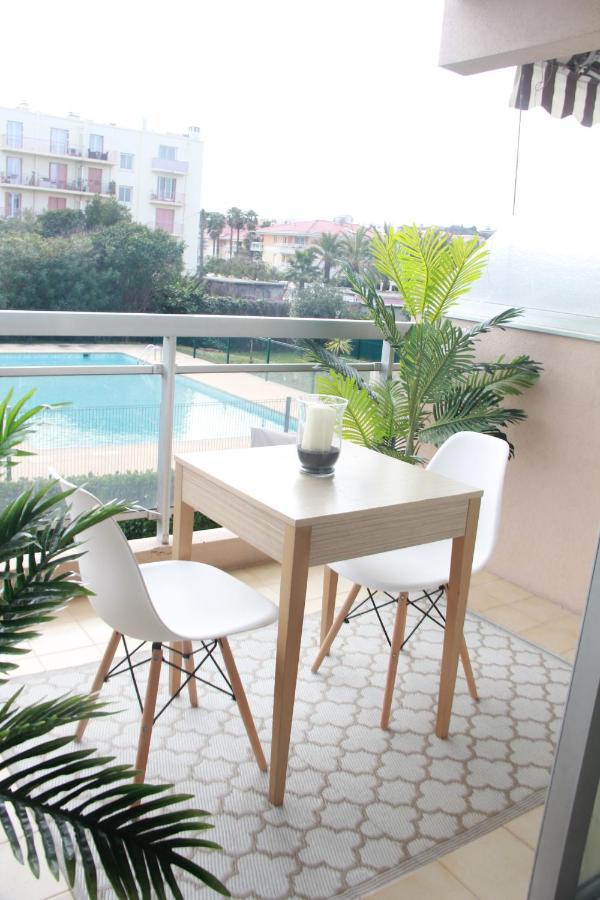 Les Palmiers - Appartement Avec Piscine Proche Plages - Wifi Et Clim Antibes Zewnętrze zdjęcie