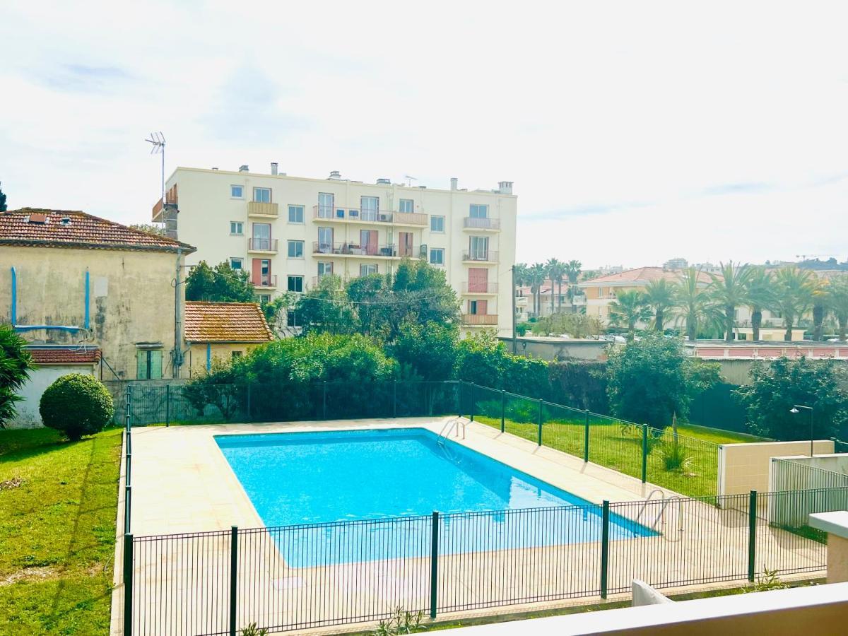 Les Palmiers - Appartement Avec Piscine Proche Plages - Wifi Et Clim Antibes Zewnętrze zdjęcie